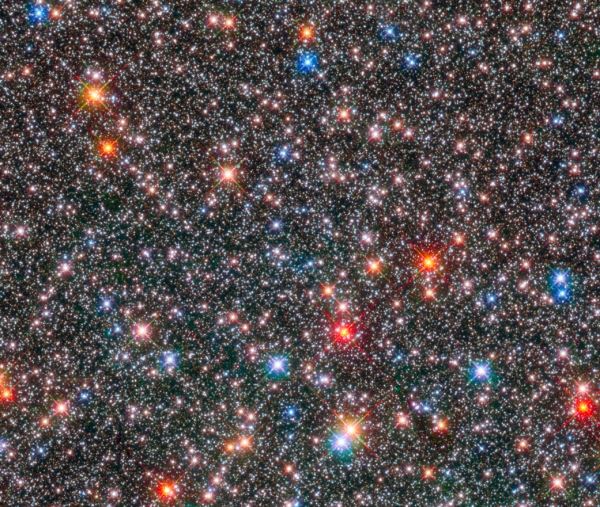 밤하늘은 무수한 별로 가득 차있다.(출처 : NASA)