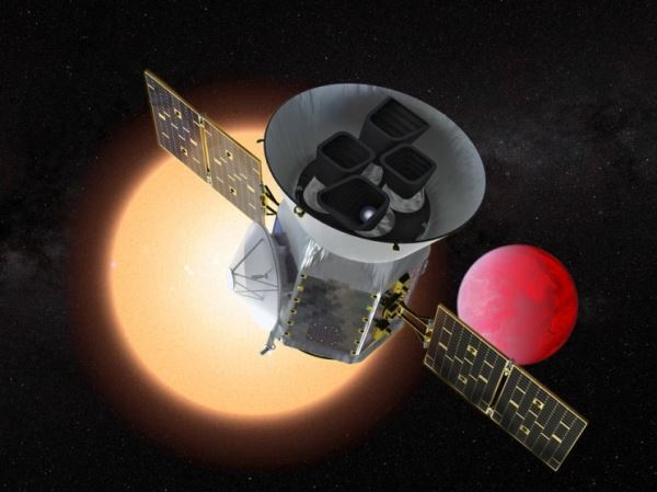 차세대 외계 행성 탐사 망원경 TESS (The Transiting Exoplanet Survey Satellite)의 모습 출처 - NASA