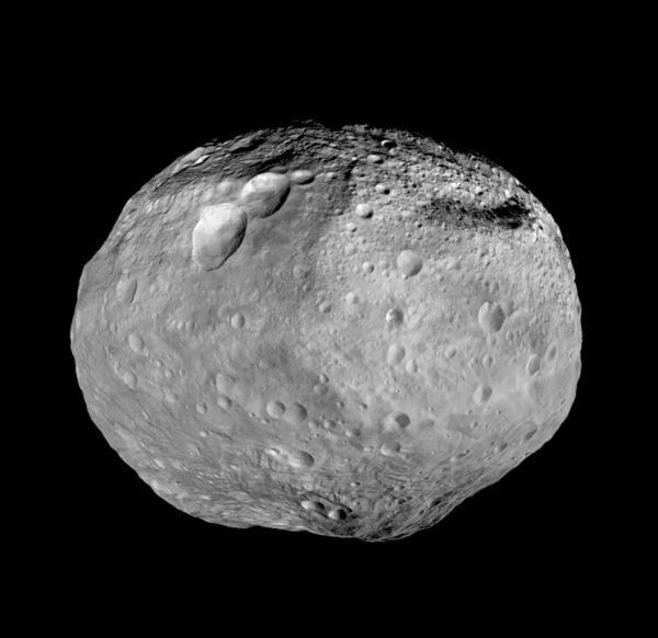 Dawn 이 촬영한 소행성 베스타 @NASA