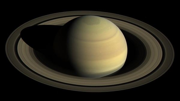 [토성의 모습 (image credit JPL-NASA)]