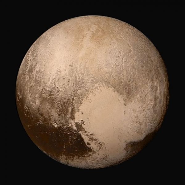 [Color Image of Pluto (image credit NASA New Horizons )-2015년 7월 13일]
