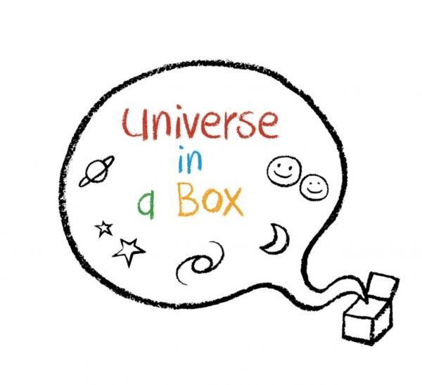 상자안의 우주 로고(출처: UNAWE)